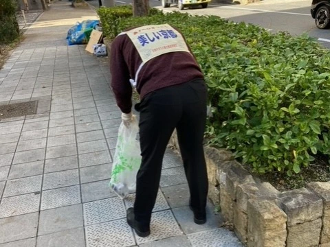 第283回京都駅八条口周辺美化活動に参加いたしました。の画像2