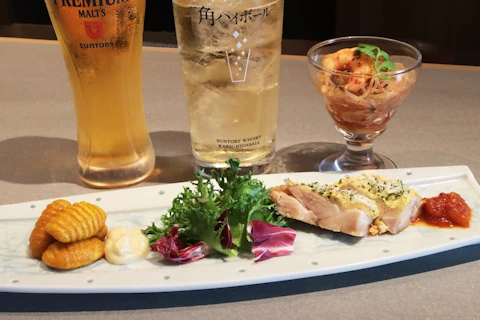 はんなりEL飲みセット～選べるおつまみプレート+60分飲み放題 2,000円でどうどす？～の画像2