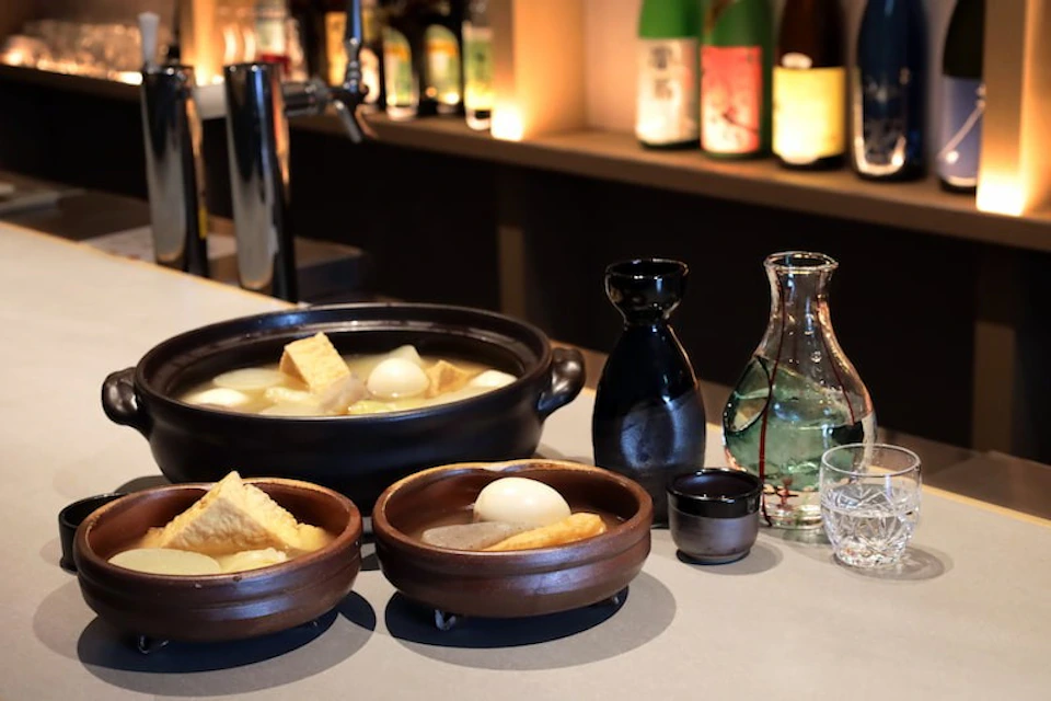 冬のはんなりEL 飲みセット ～選べるおでん3種＋60分飲み放題 2,000円でどうどす？～の画像