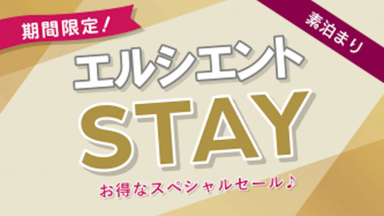 【ホテルエルシエント京都八条口】期間限定☆エルシエントSTAY＜素泊まり＞