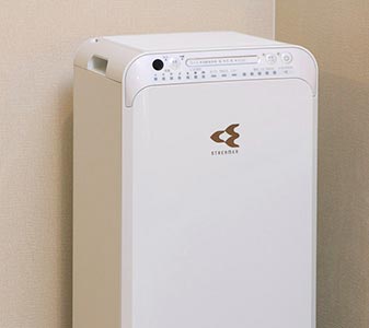 Air purifier with built-in humidifier