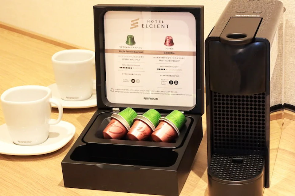 一部客室にコーヒーメーカーを導入いたしました。の画像