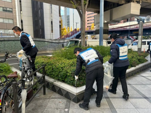 第四回曽根崎1丁目クリーンアップキャンペーンを実施いたしました。の画像1